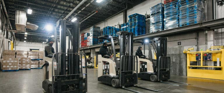 Klondike Cold Storage Fork Lifts